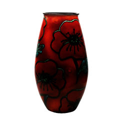 Poole Pottery Poppyfield Manhattan Vase, H26cm